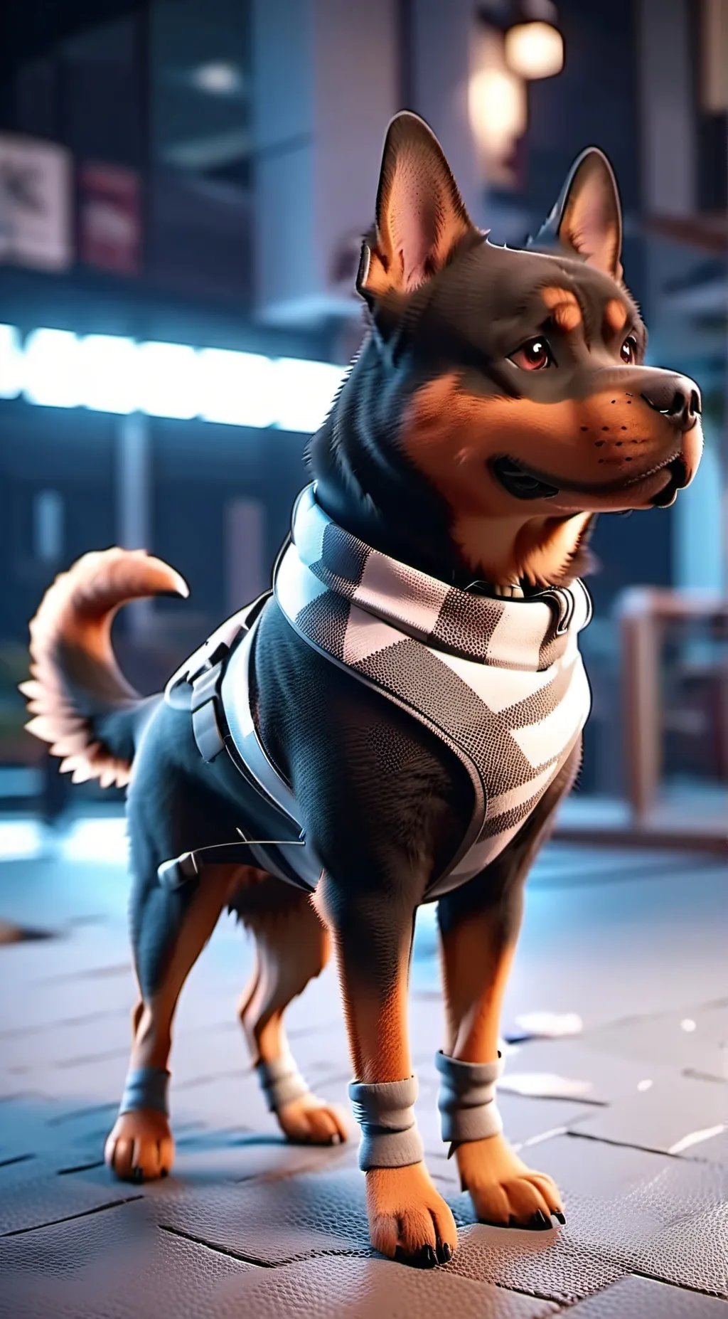 ai character: Dogday background