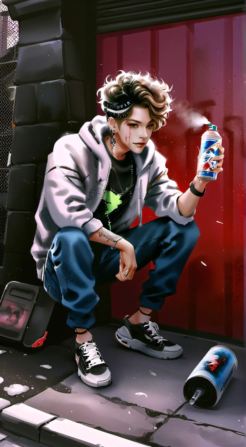 ai character: Alex background