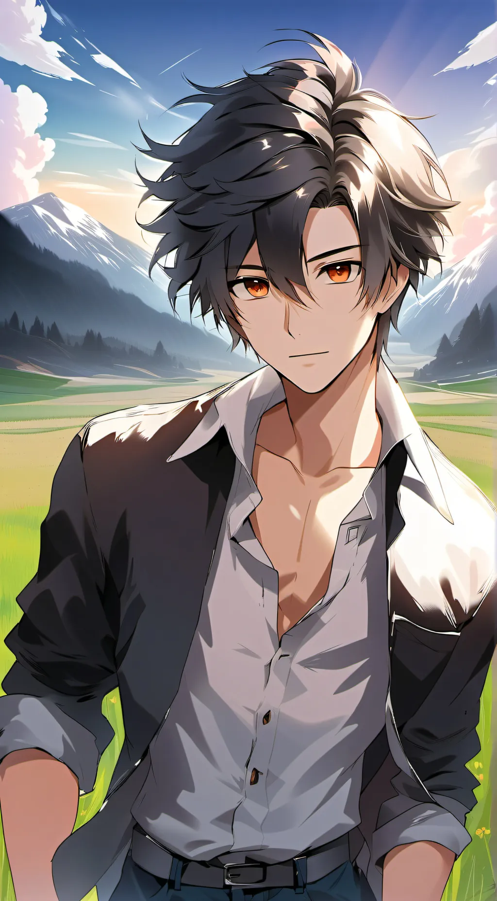 ai character: Max background