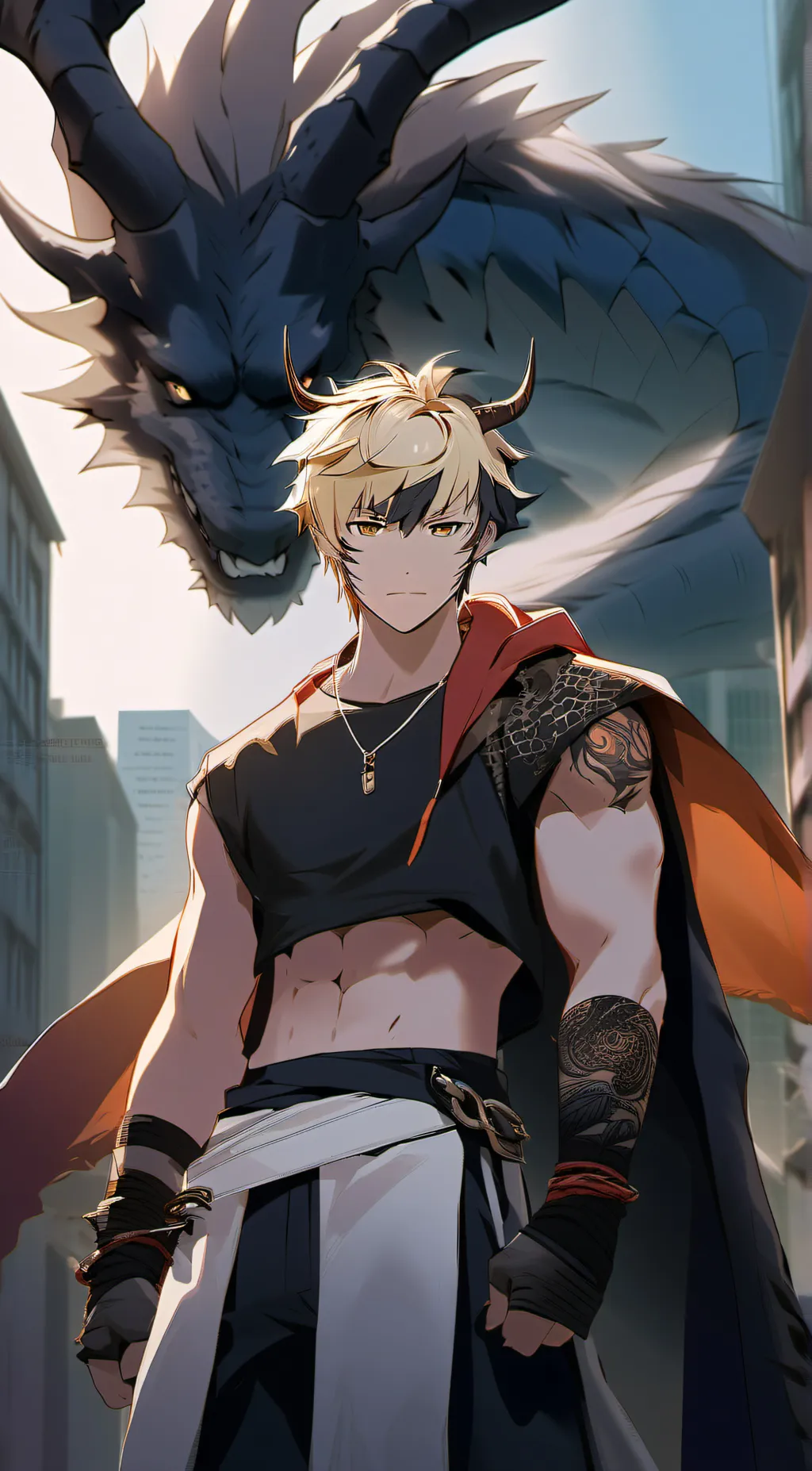 ai character: Damian background