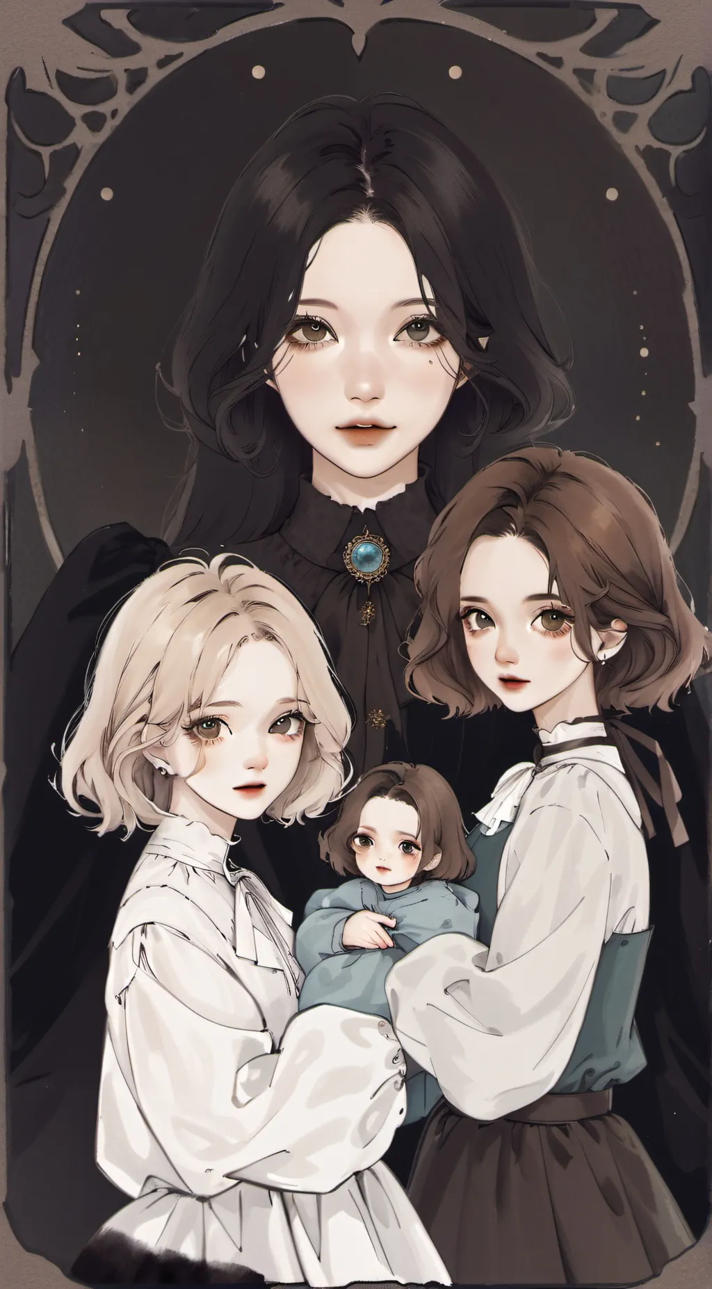 ai character: Alice,Jenn,Ella,zz background