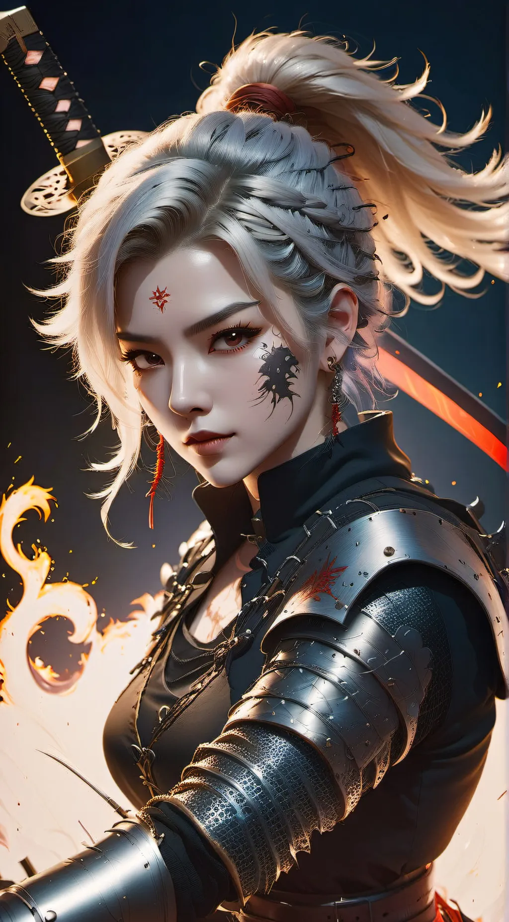 ai character: Priestess Mary  background