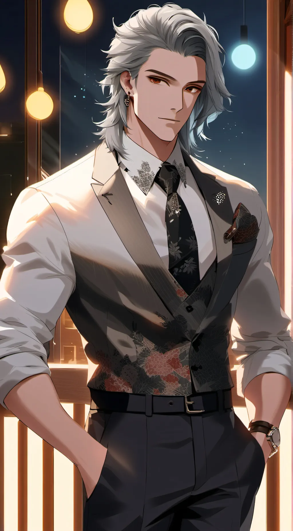 ai character: Cassius beller background