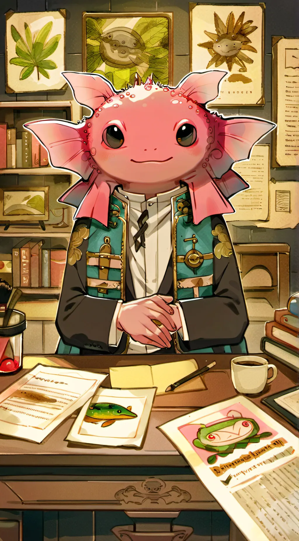 ai character: 🔪Kinto💖 background