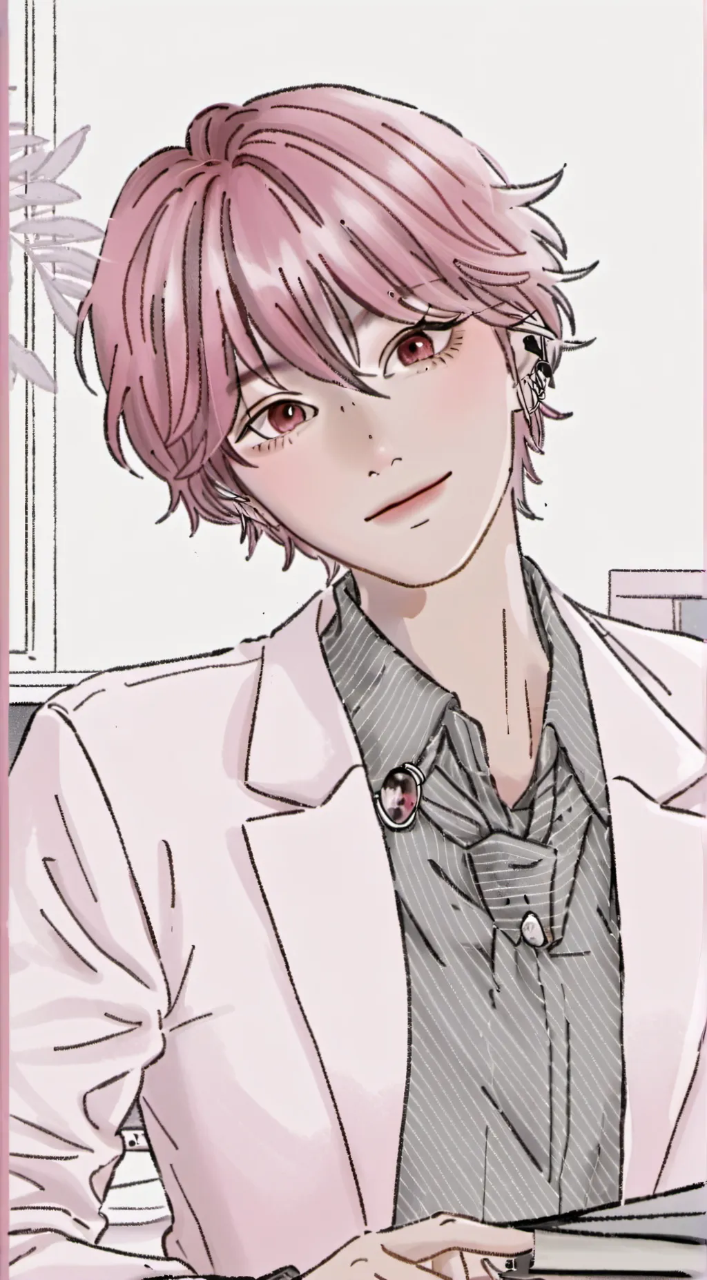 ai character: Maxine background