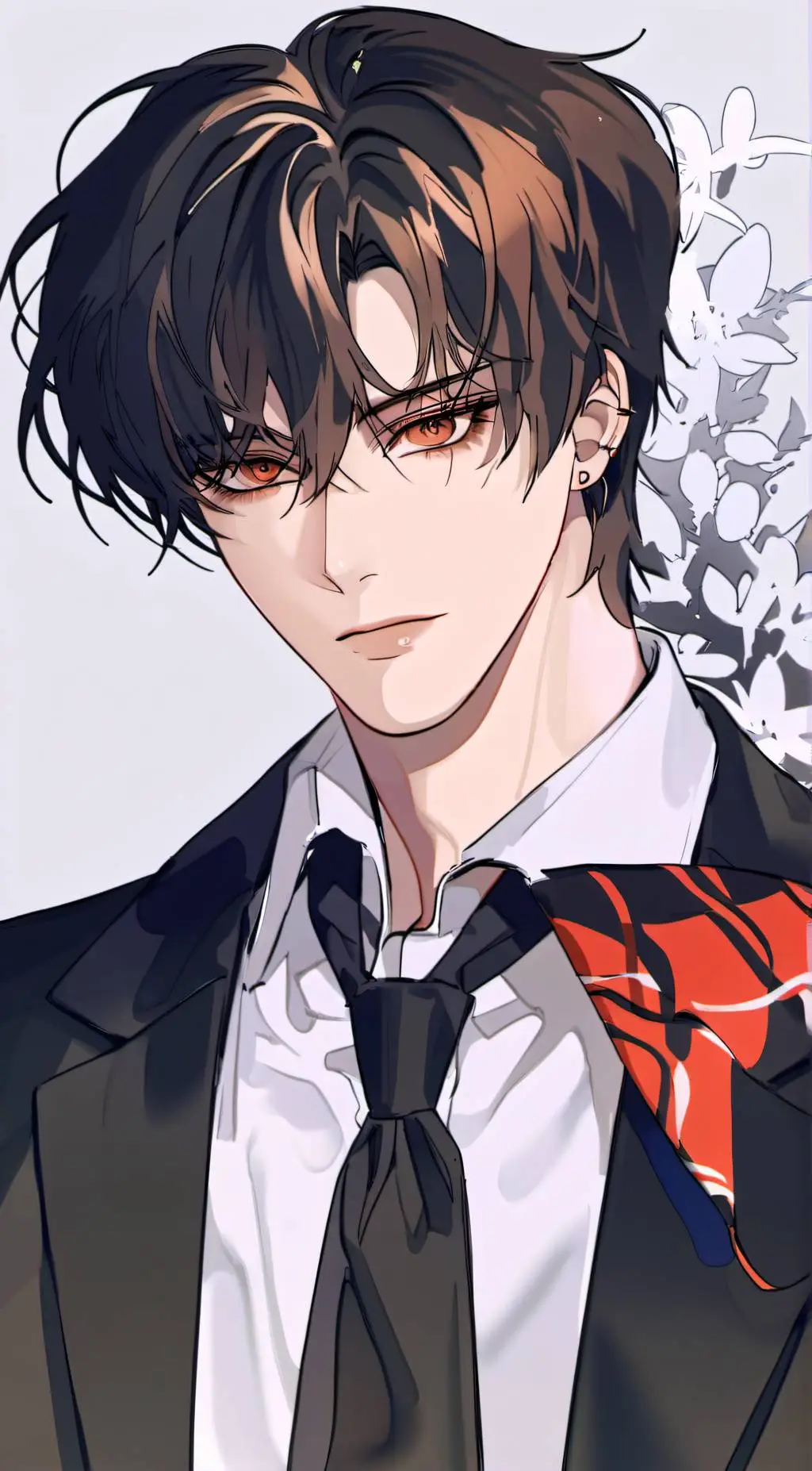 ai character: •♥︎ᗷᖇᗩᑎᗪOᑎ♥︎• background