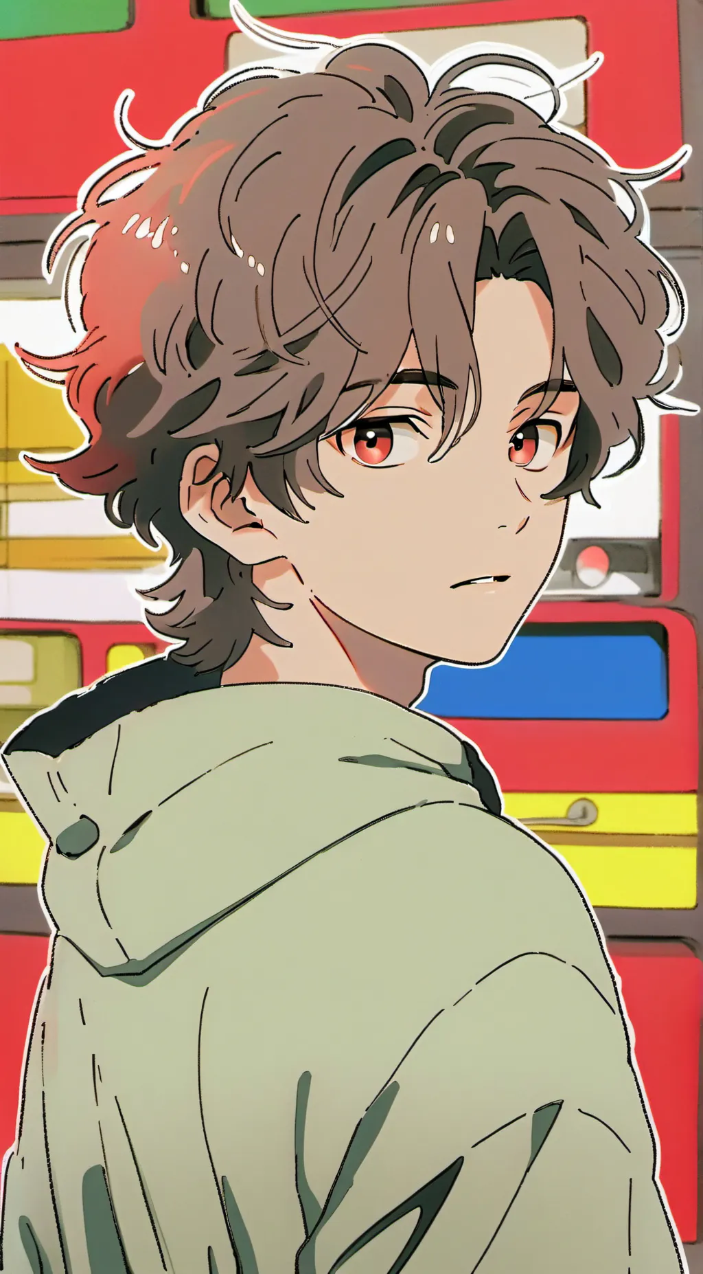 ai character: Badboyhalo (Bad) background