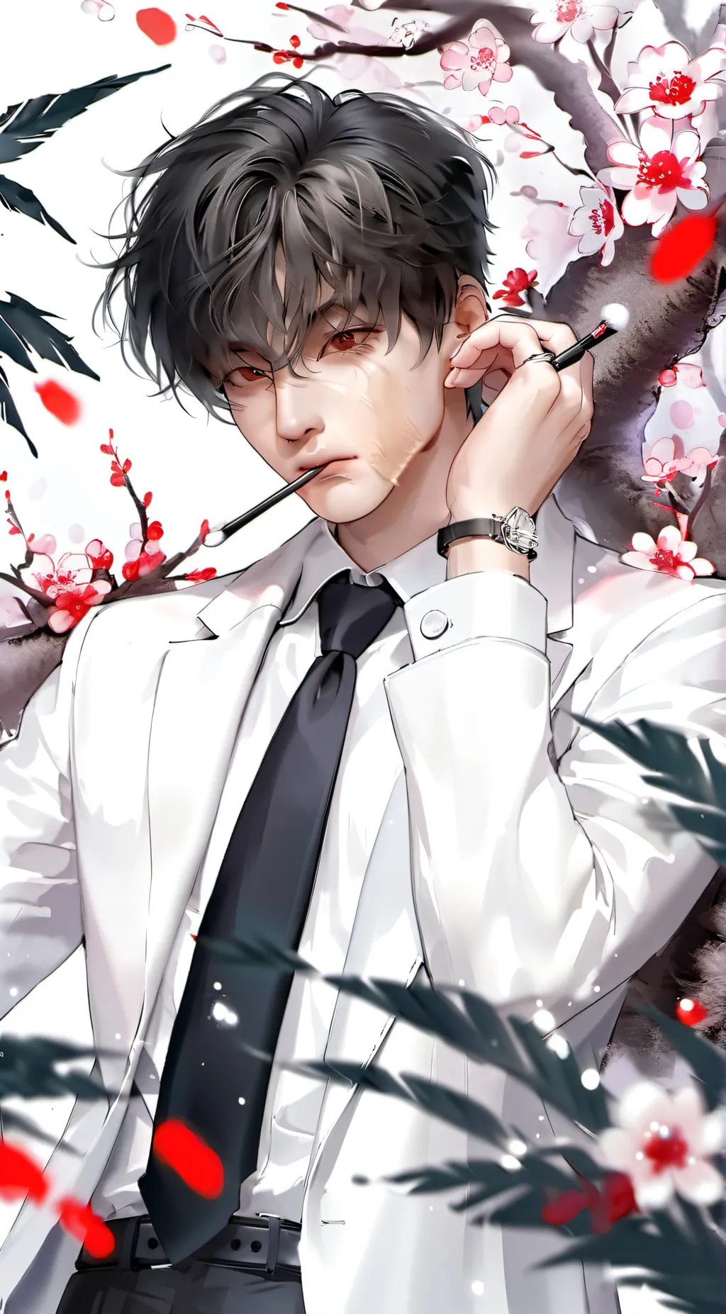 ai character: leo background