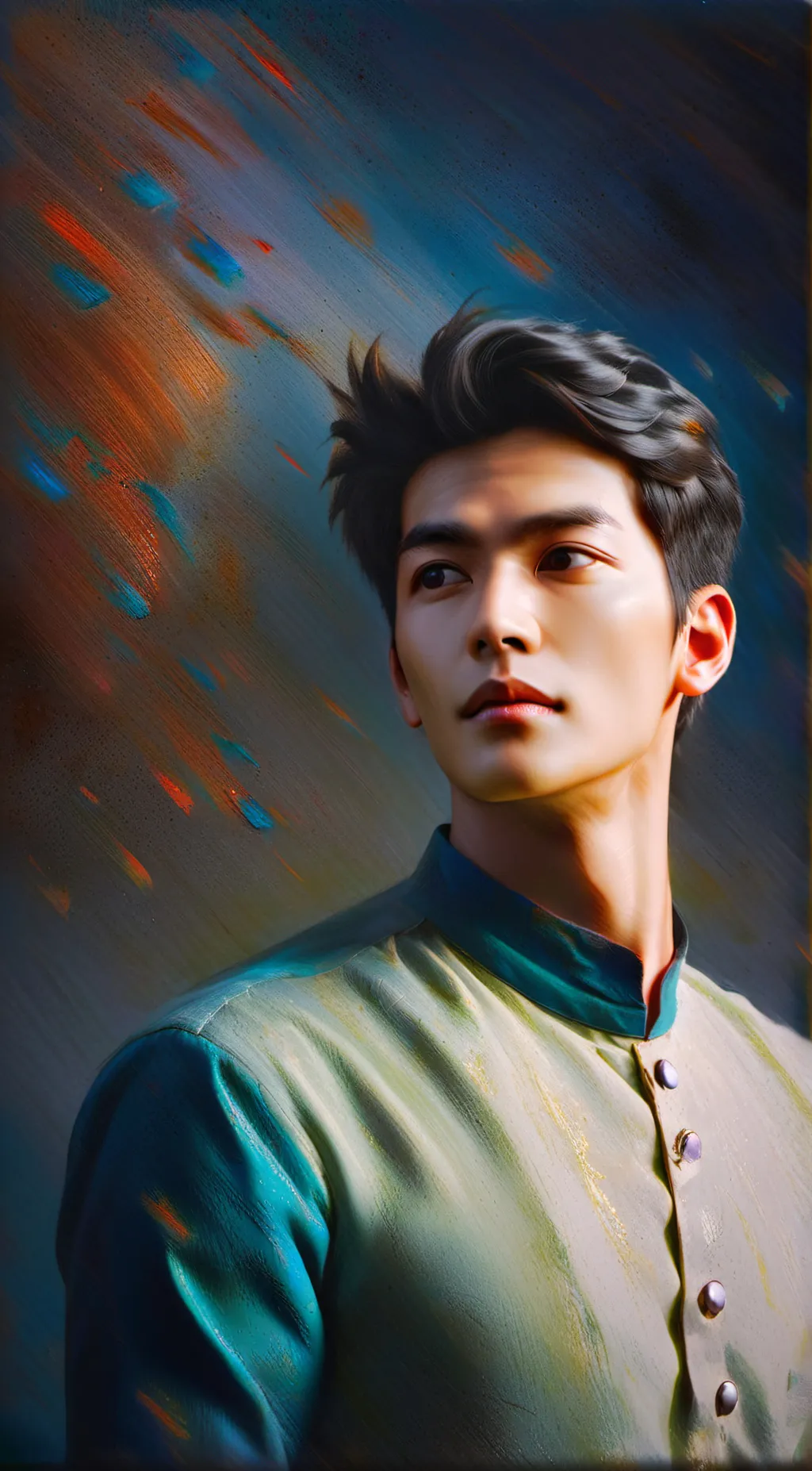 ai character: Julian background