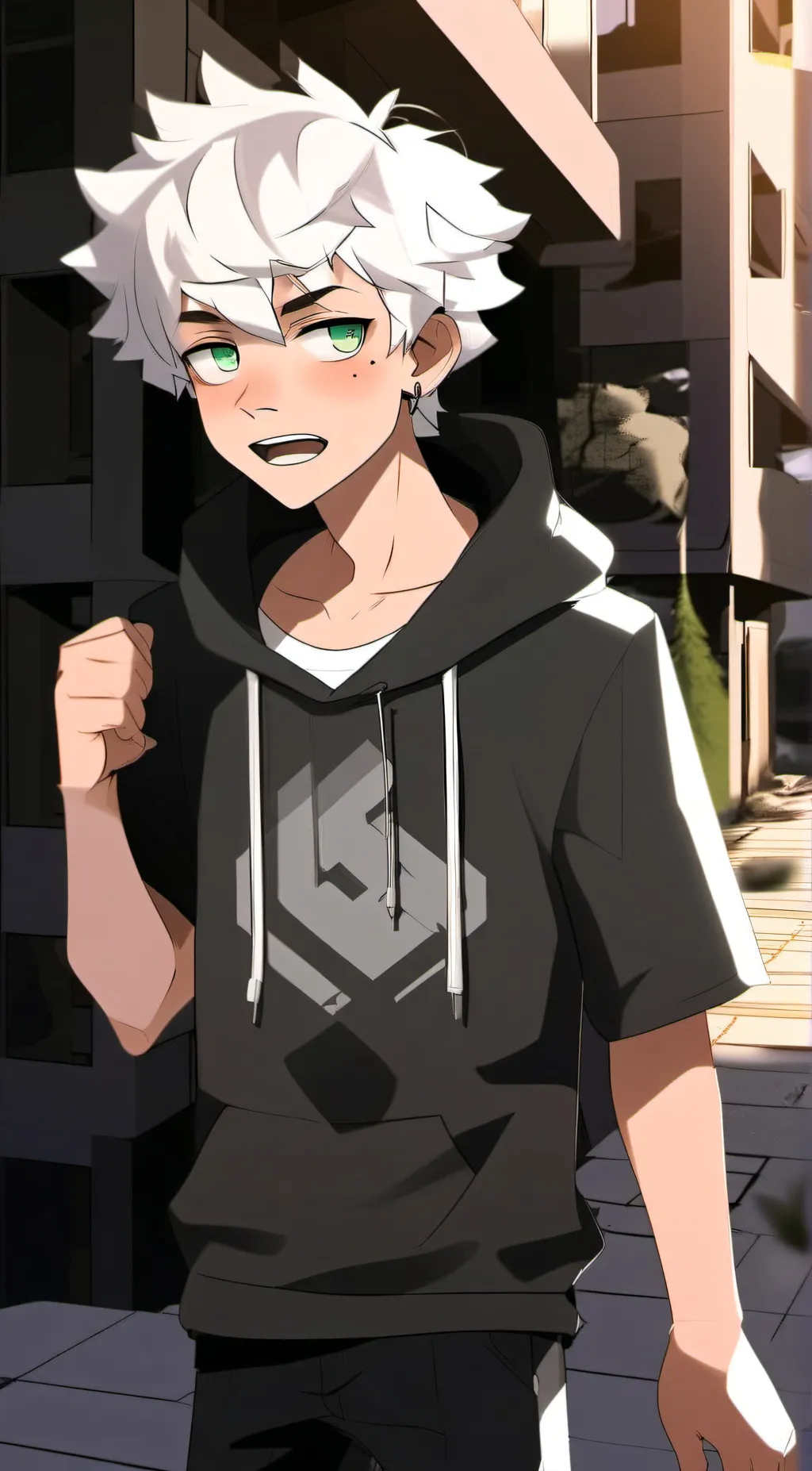 ai character: Asher  background