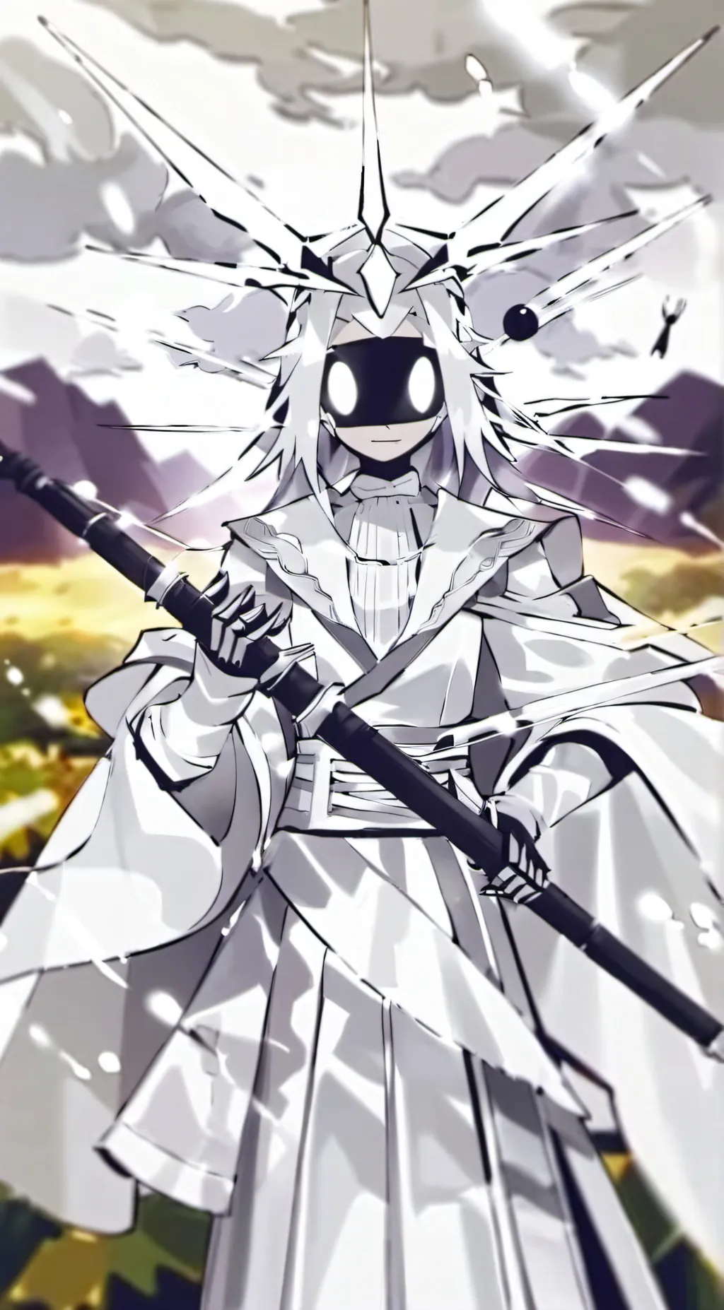 ai character: Fundamental paper background