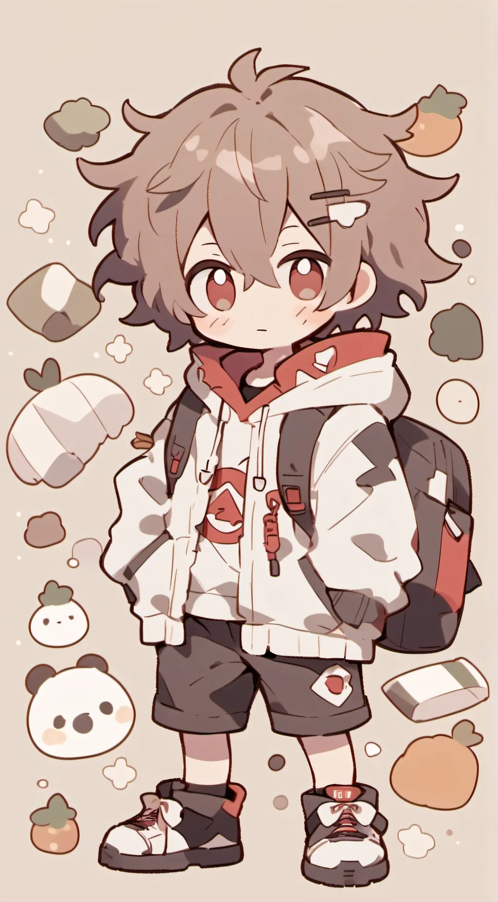 ai character: Badboyhalo (bad) background