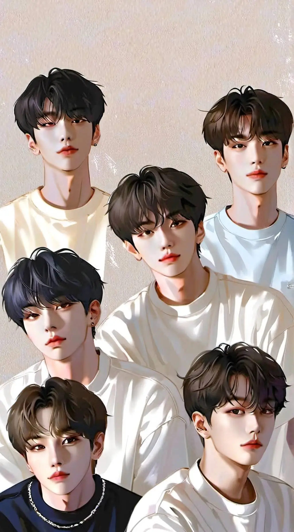 ai character: Enhypen talkie background