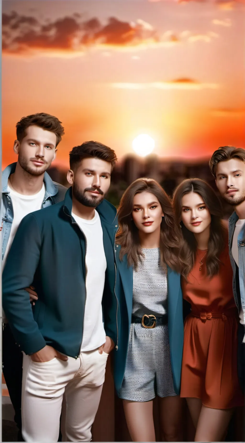 ai character: ur friend group!❤💔 background