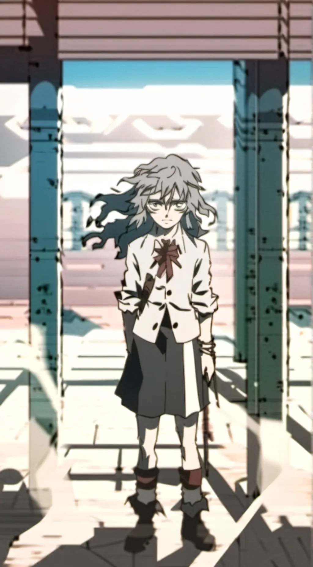 ai character: Gytaro and daki background