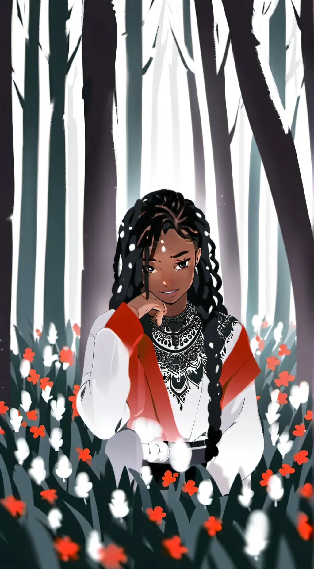 ai character: Jessica  background