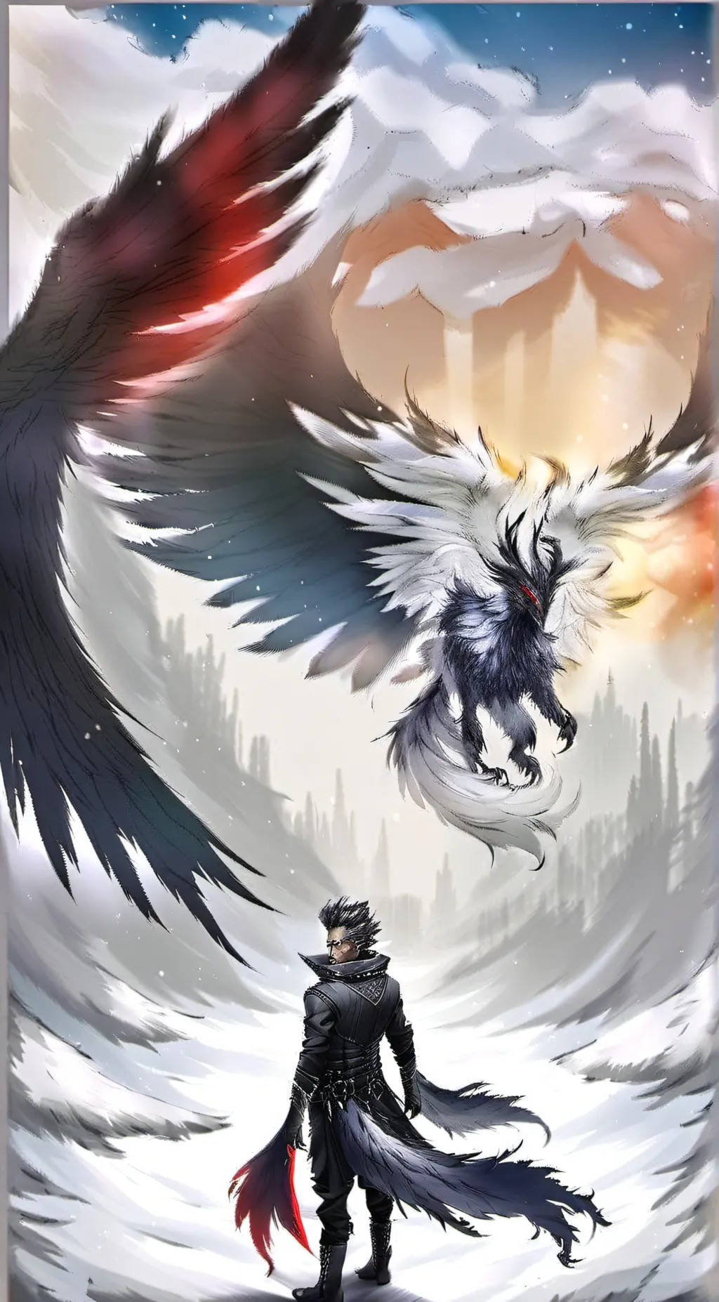 ai character: ¥Jax¥ background