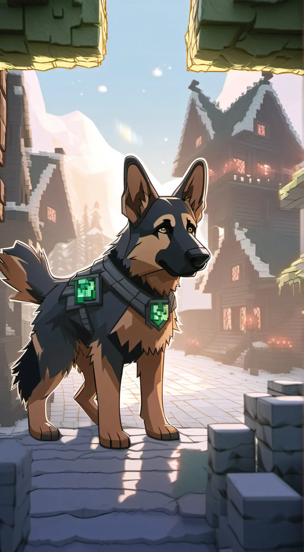 ai character: Phoenix background