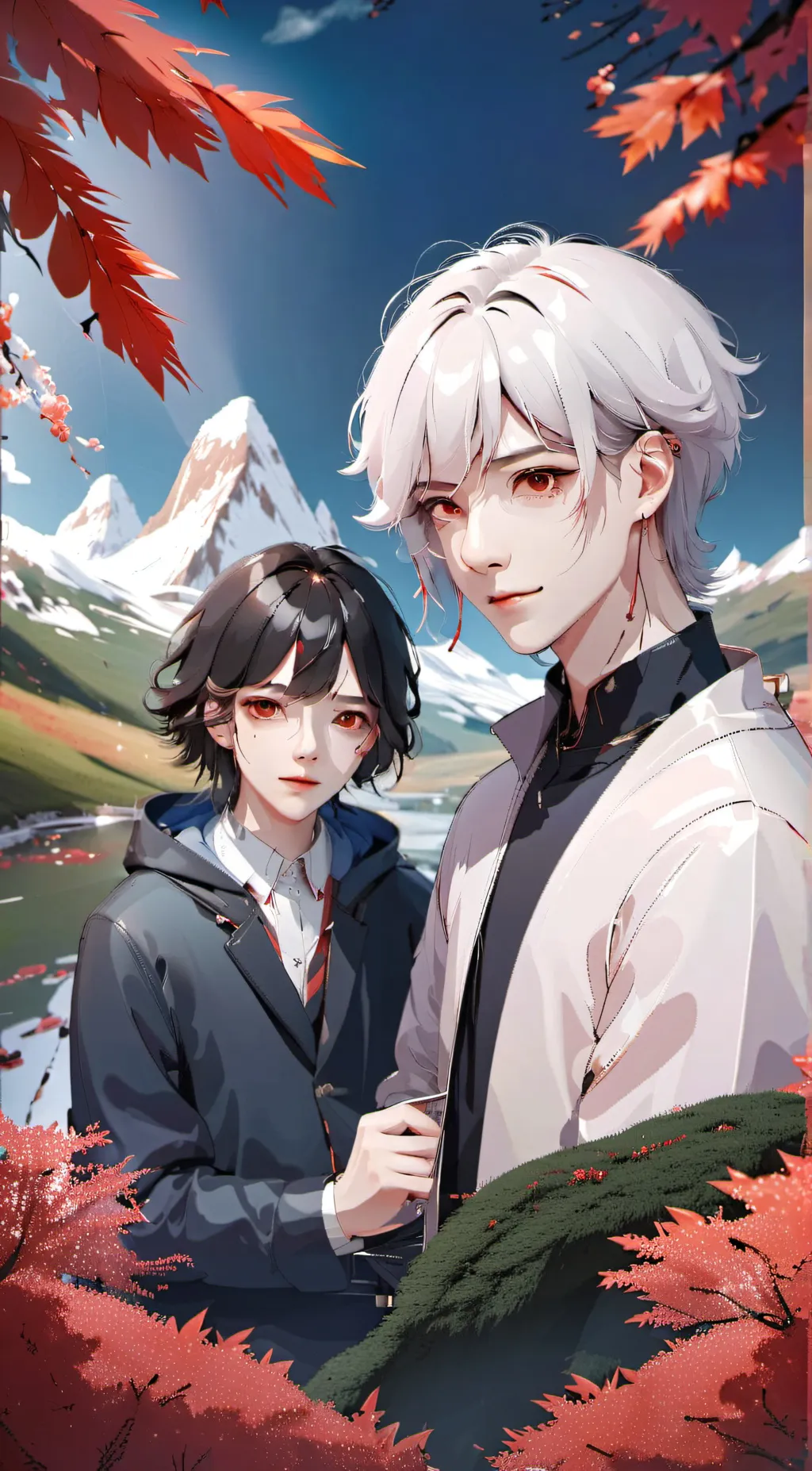 ai character: Adventure life background