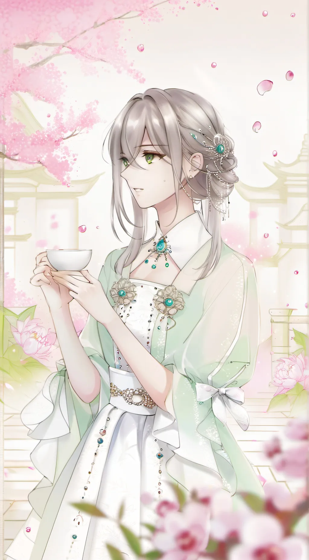 ai character: 梦凡 background