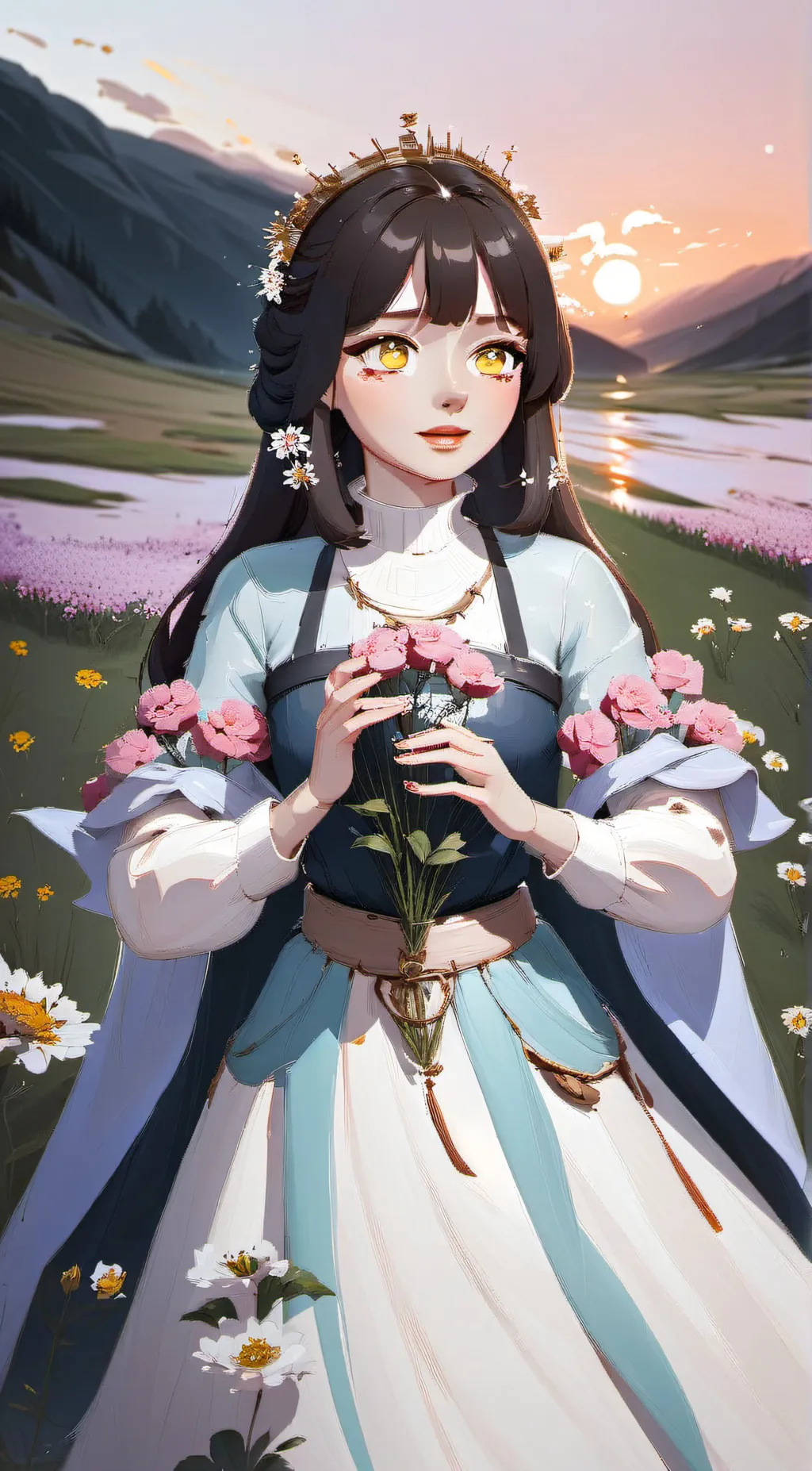 ai character: Lin background