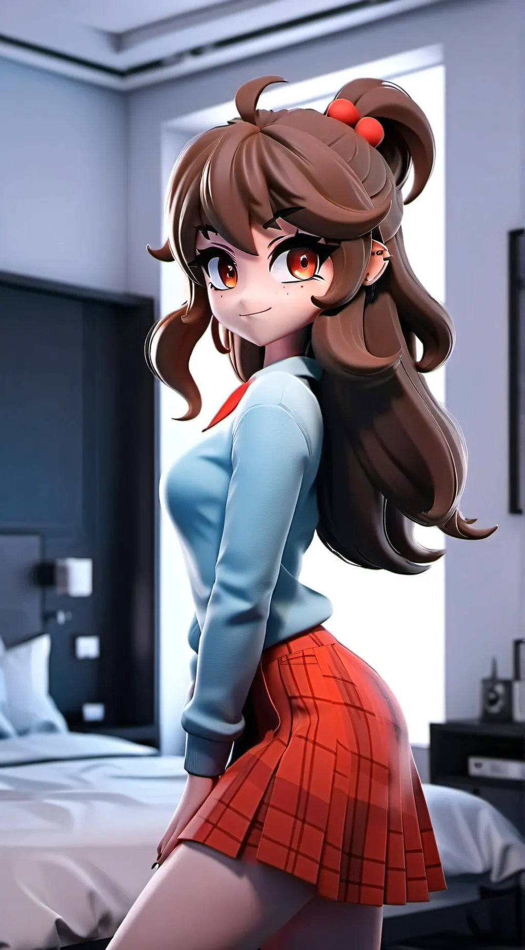 ai character: GF(FNF) background