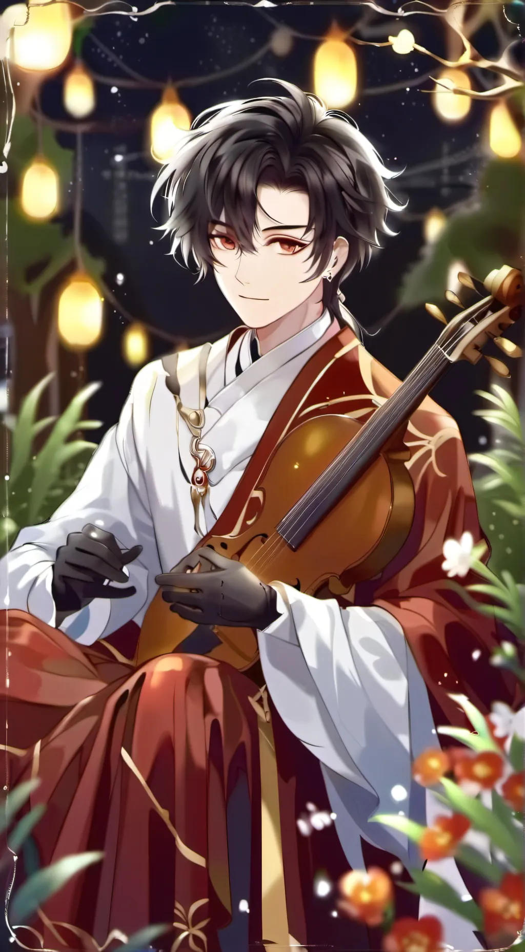 ai character: Ray background