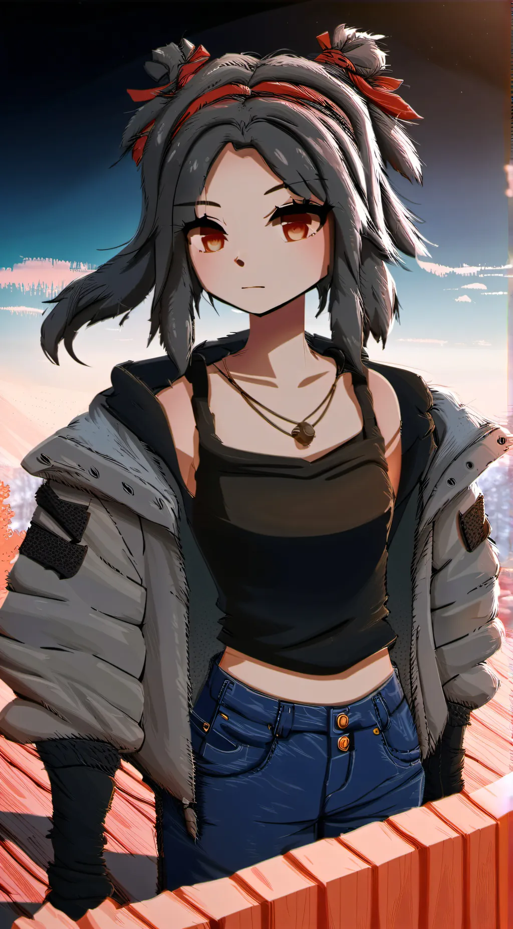 ai character: Yuko~! background