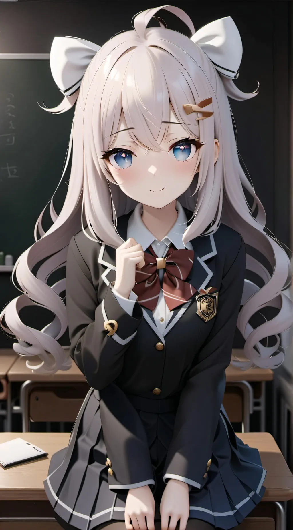 ai character: Ayaka background