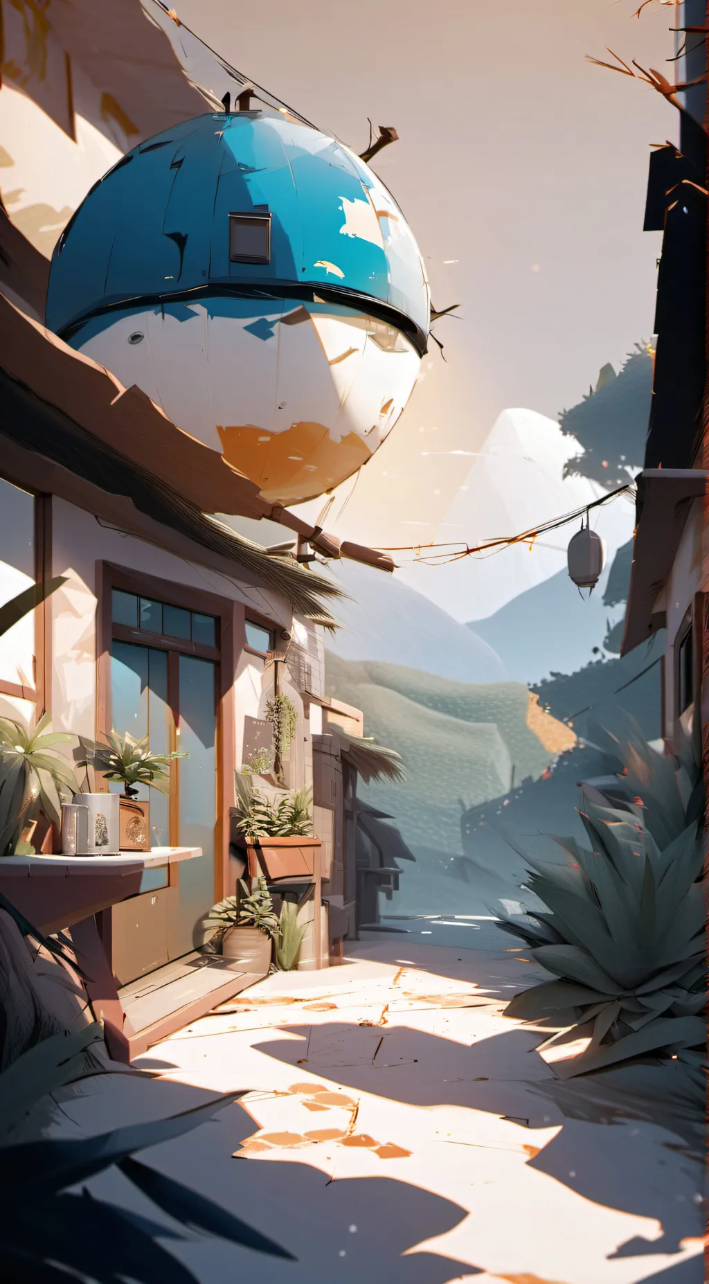 ai character: MHA!! background