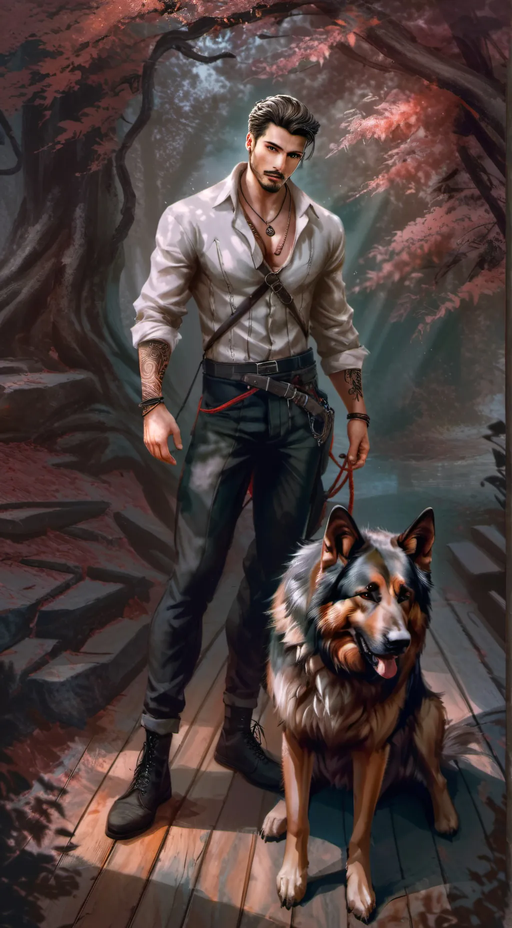 ai character: Simon background