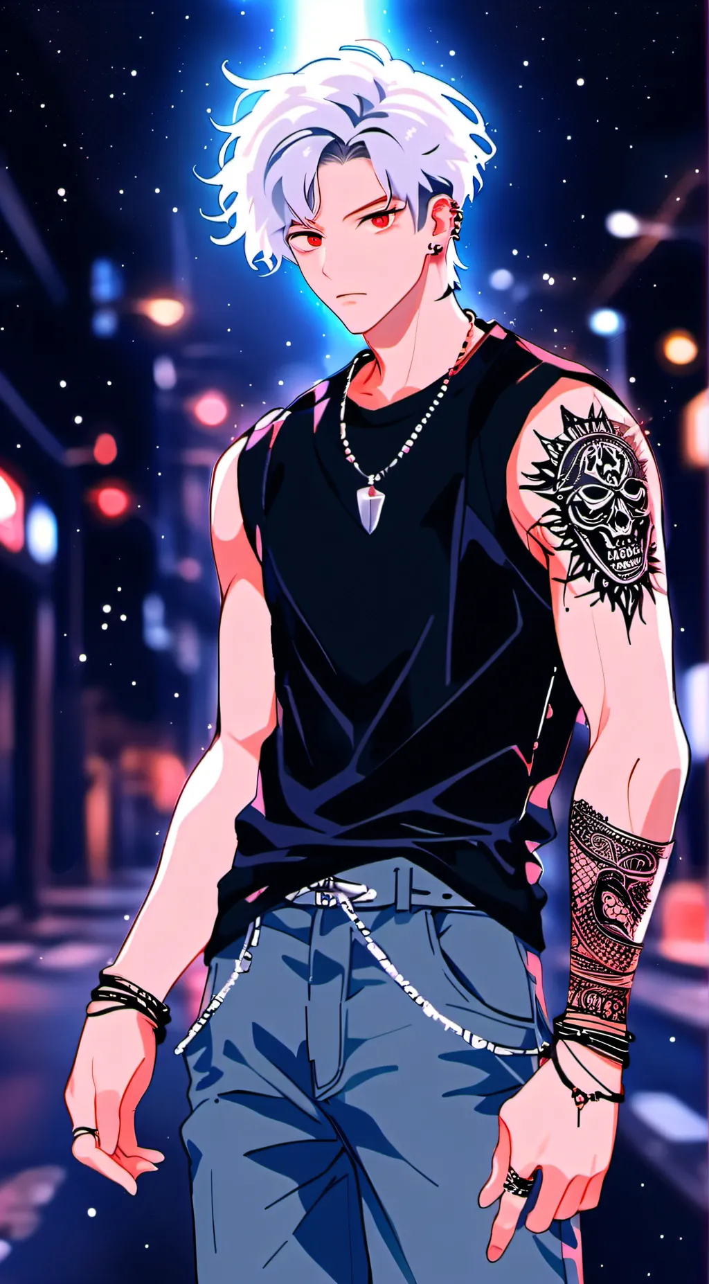 ai character: Axel background