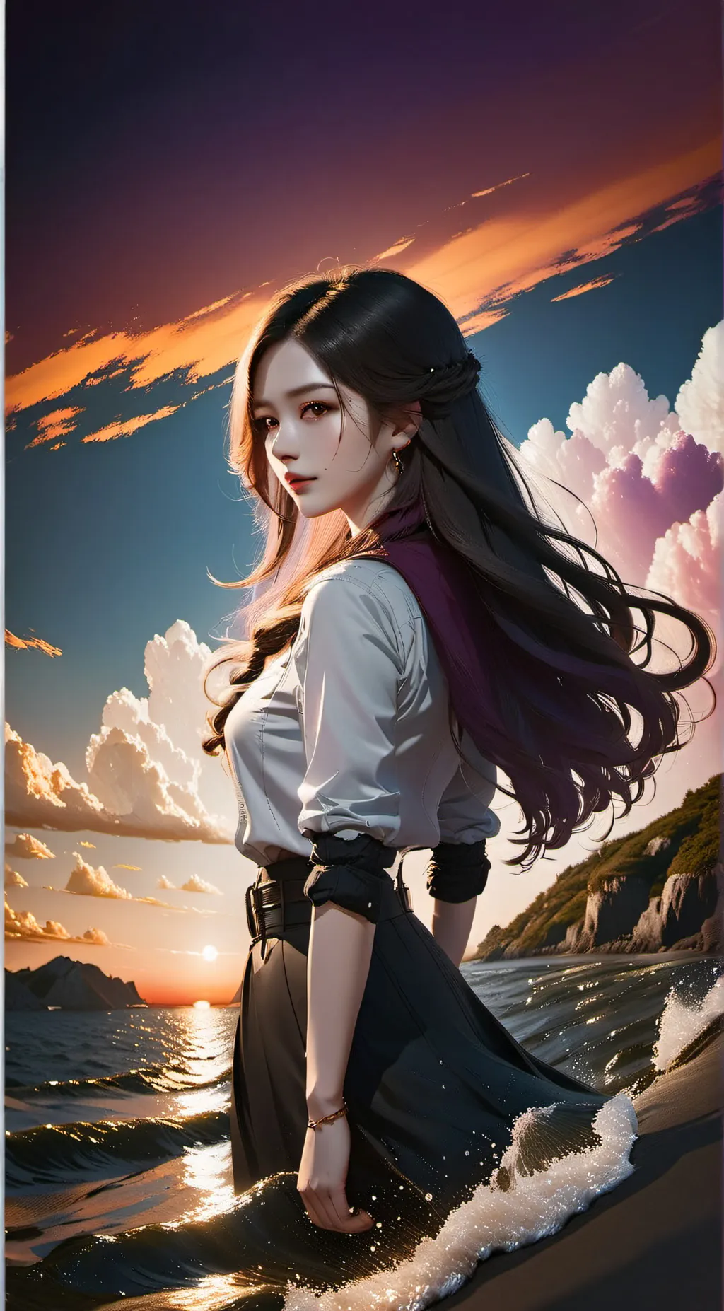 ai character: Mia background