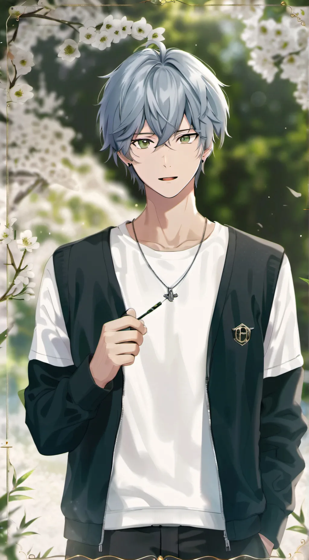 ai character: Oliver background