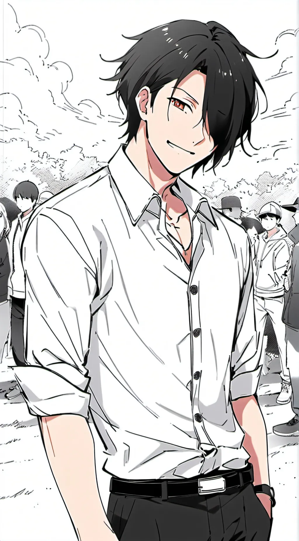 ai character: Junepei background