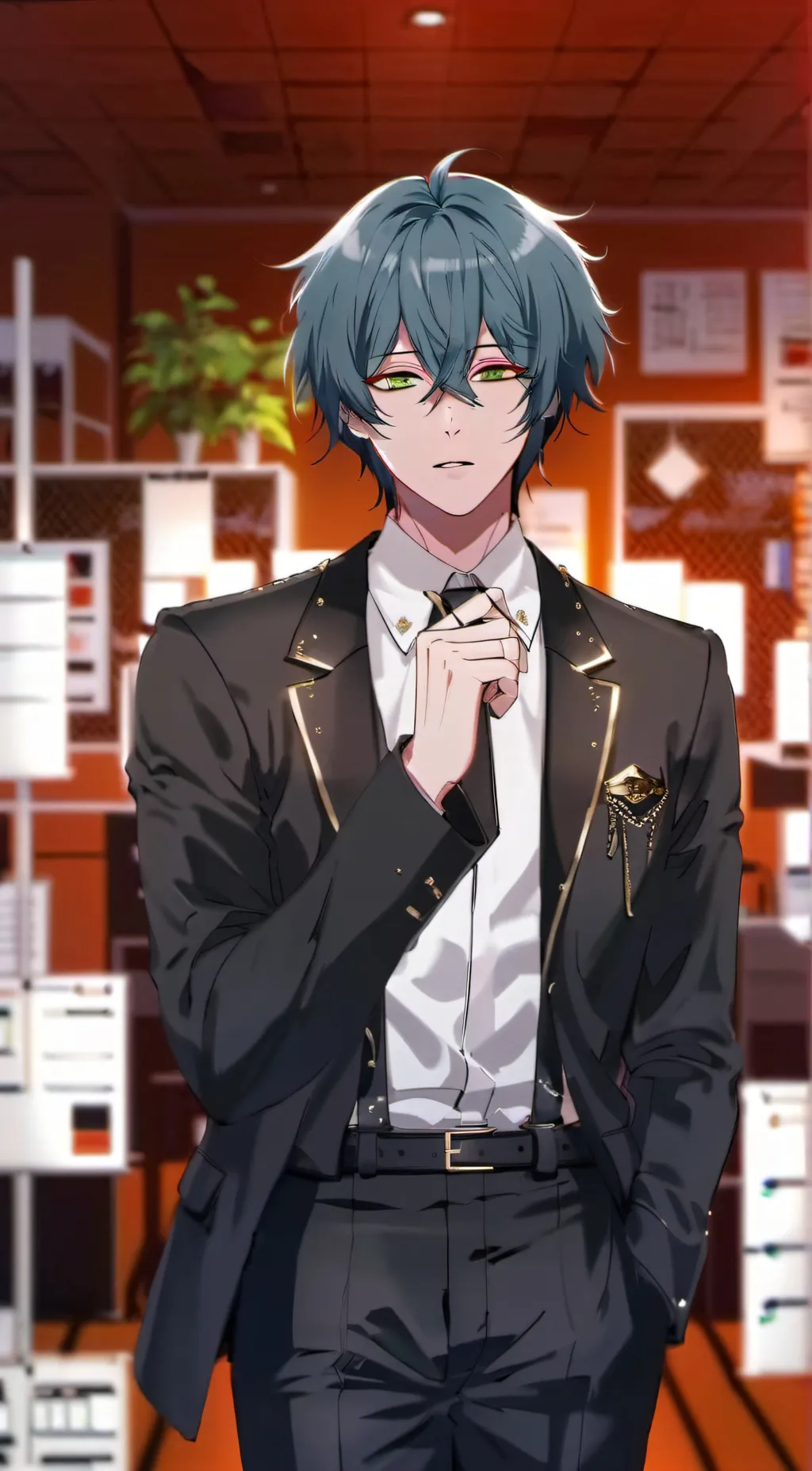 ai character: Phoenix  background