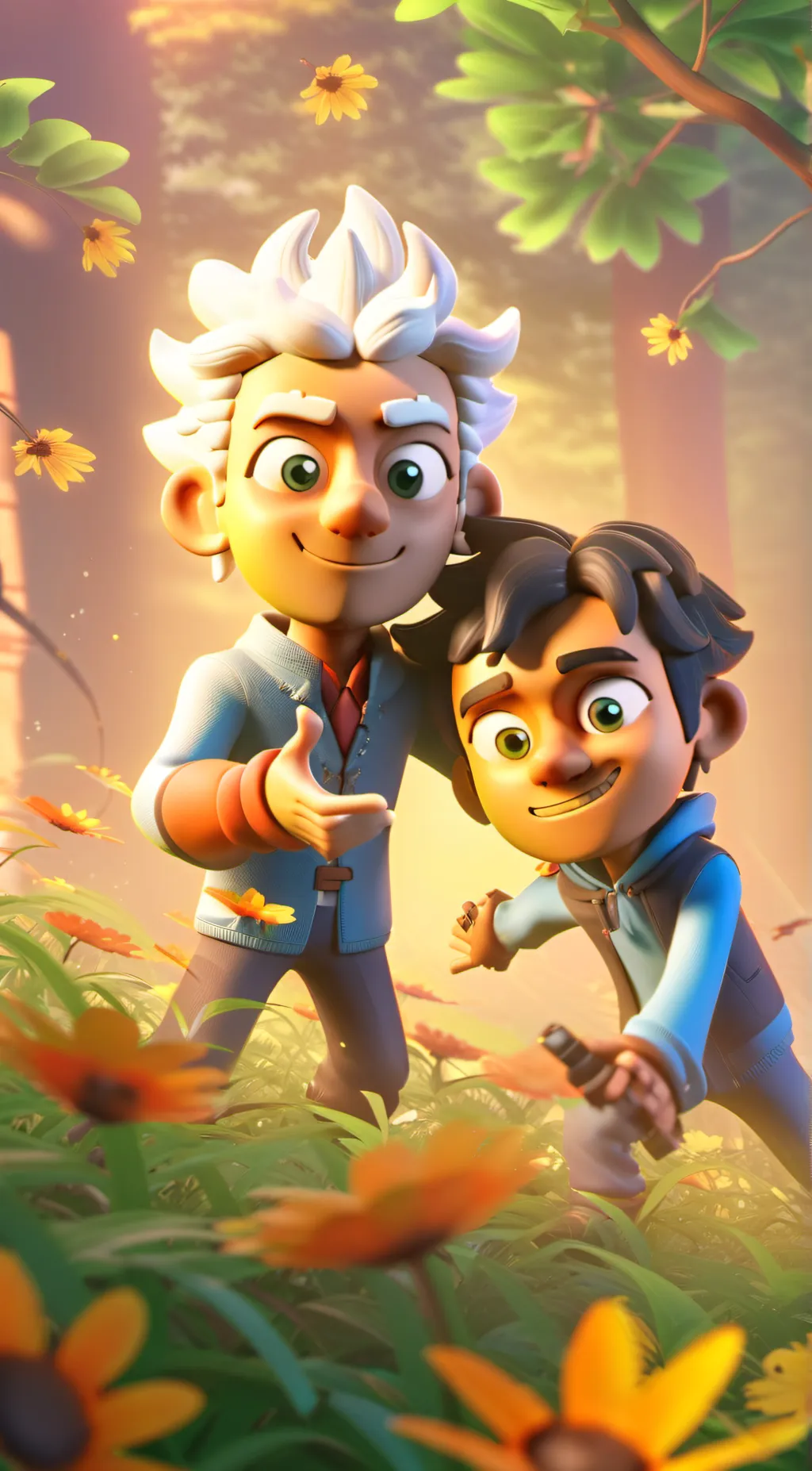 ai character: Lincoln background