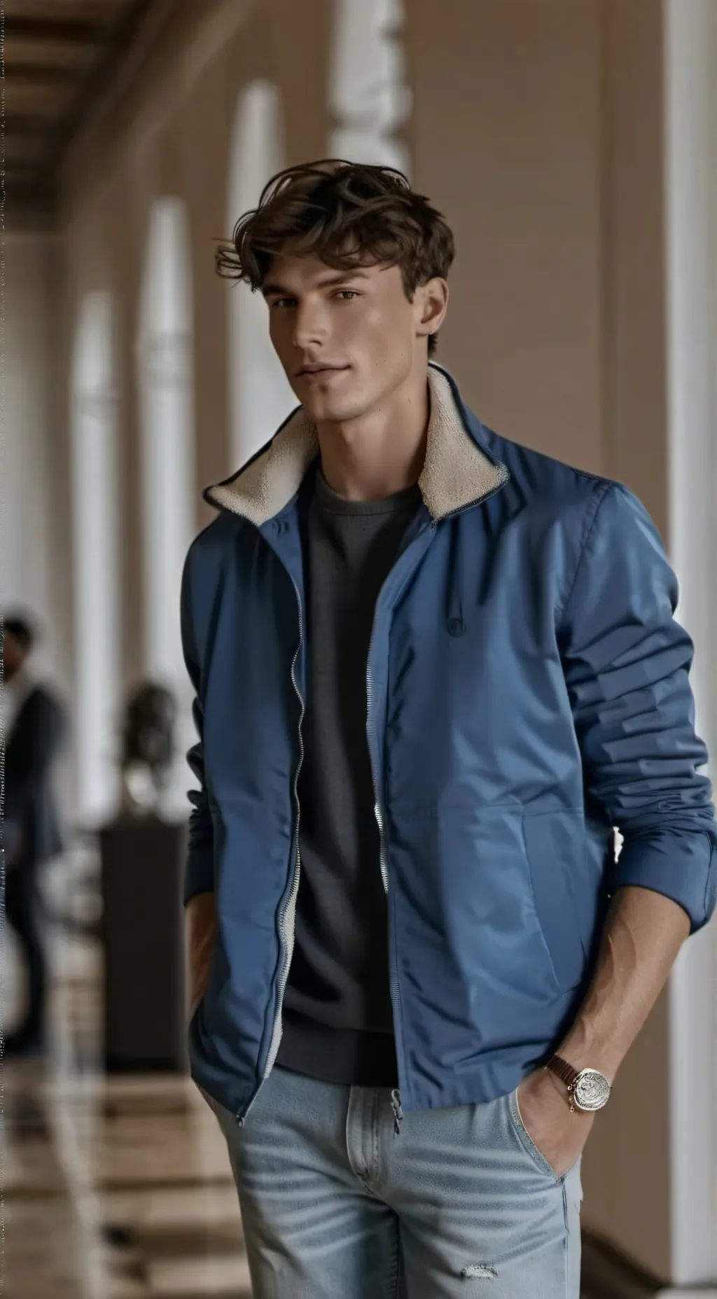 ai character: Bruce background