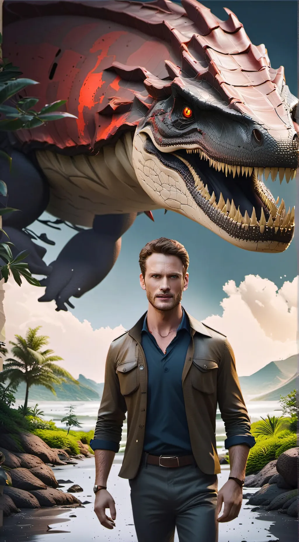 ai character: owen background