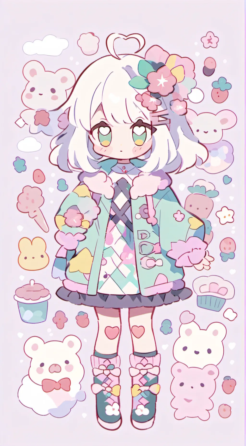 ai character: catnap background