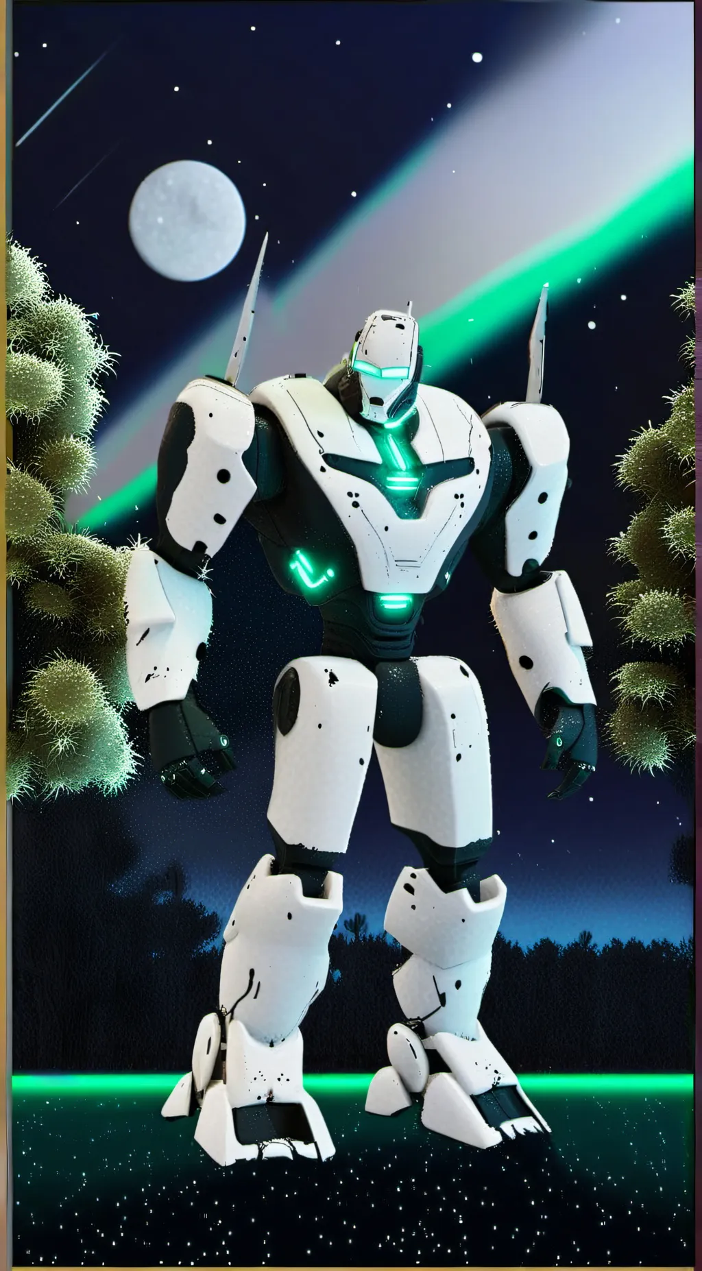 ai character: Titans group only background