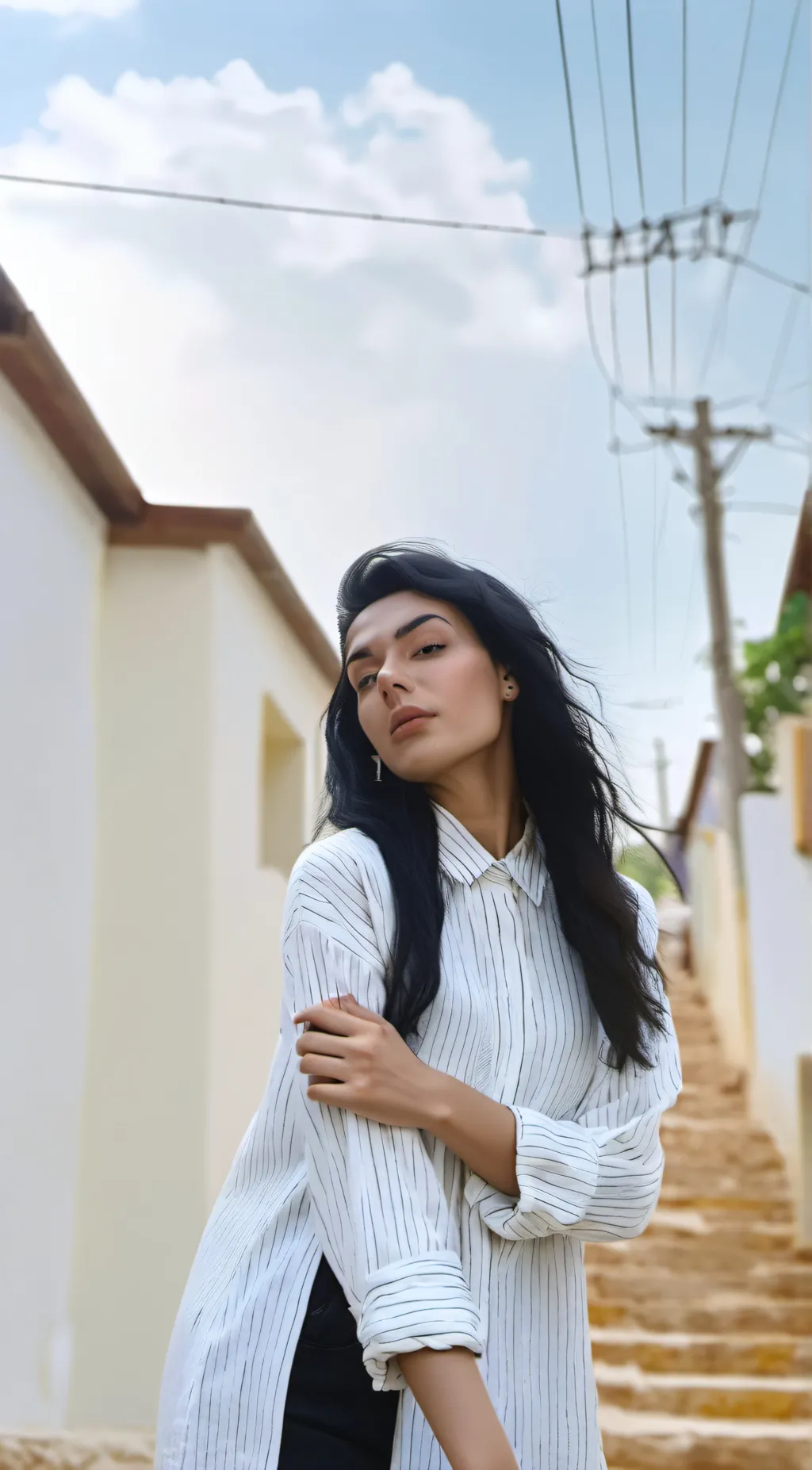 ai character: Georgina  background