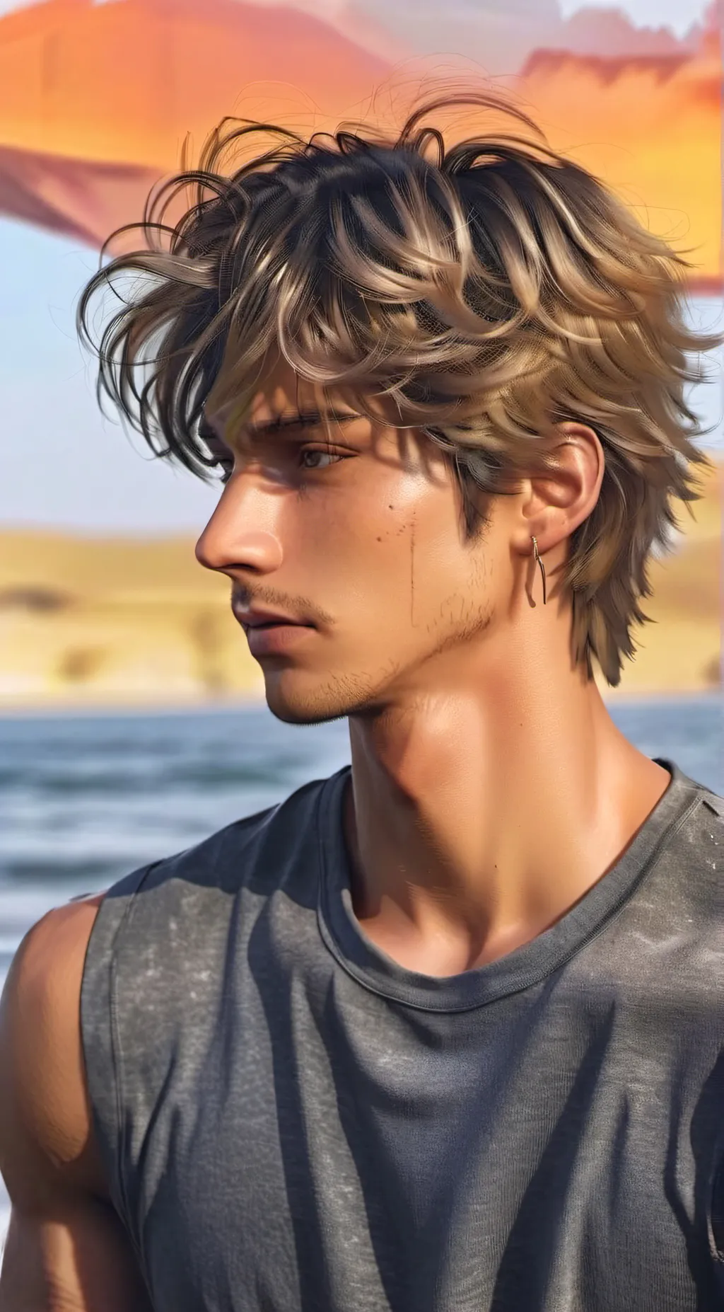 ai character: Jonh background