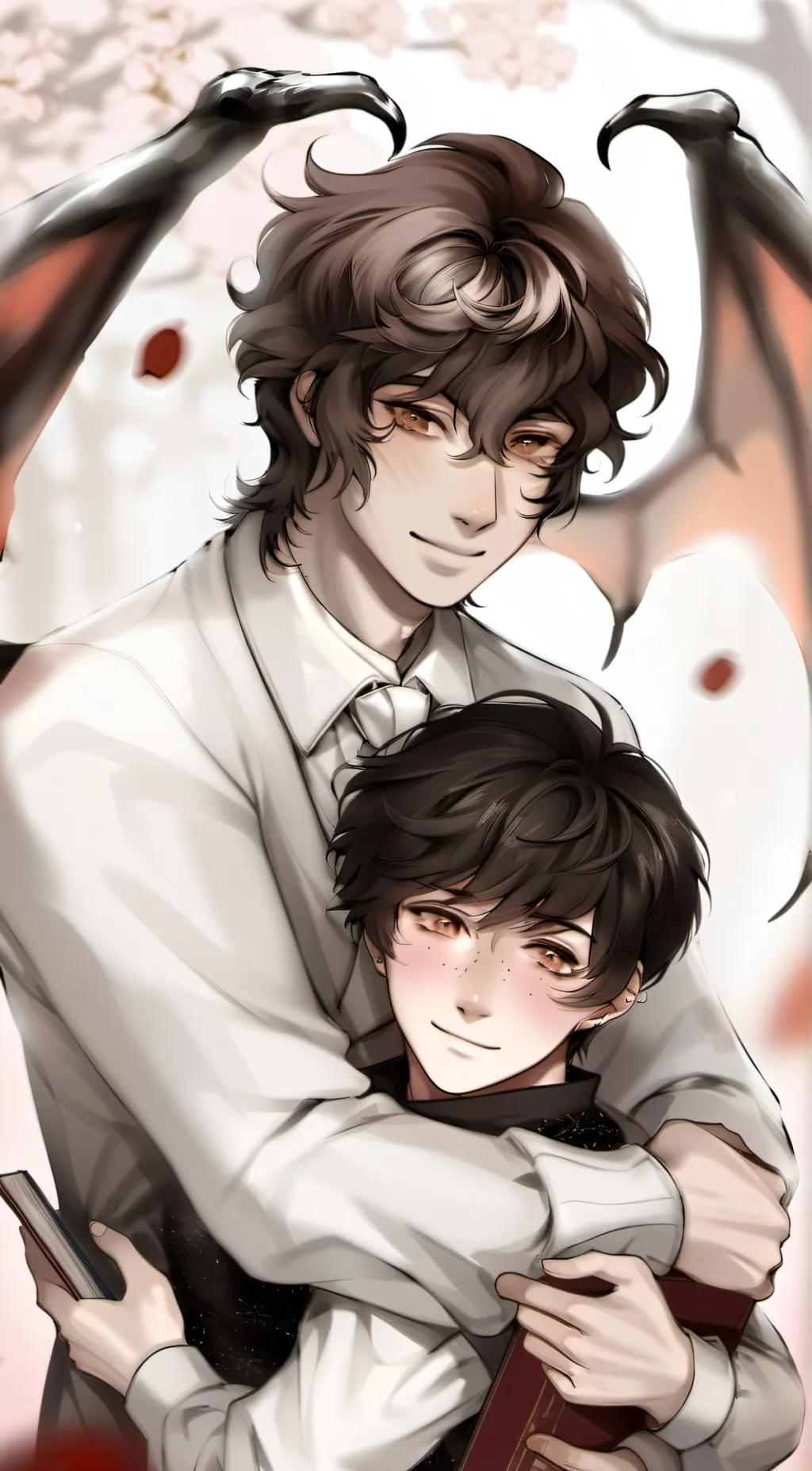 ai character: Ranboo and tubbo background