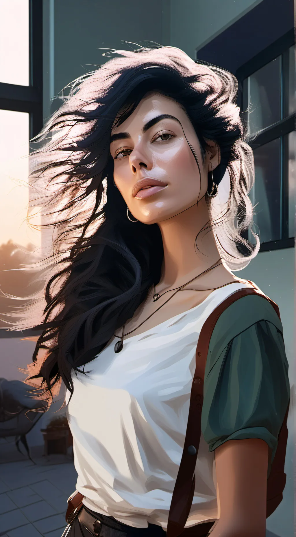 ai character: Georgina background