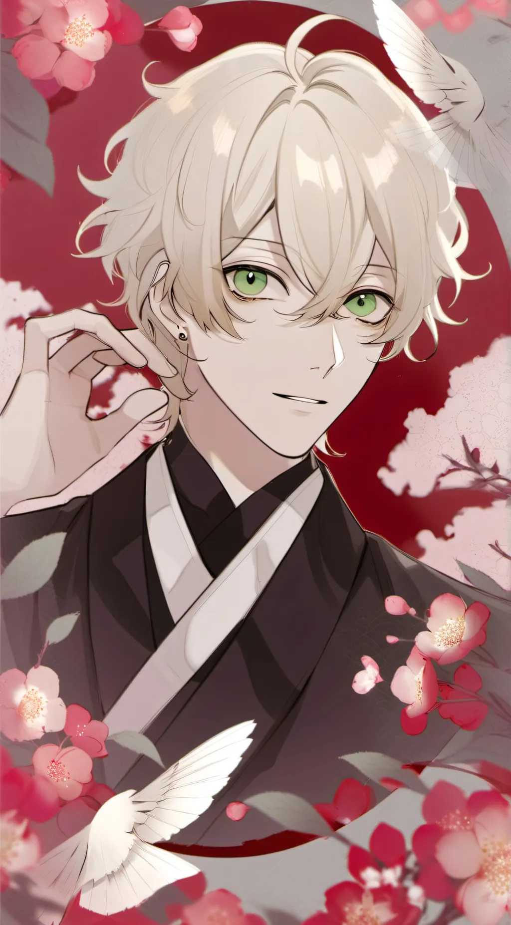 ai character: Fuji background