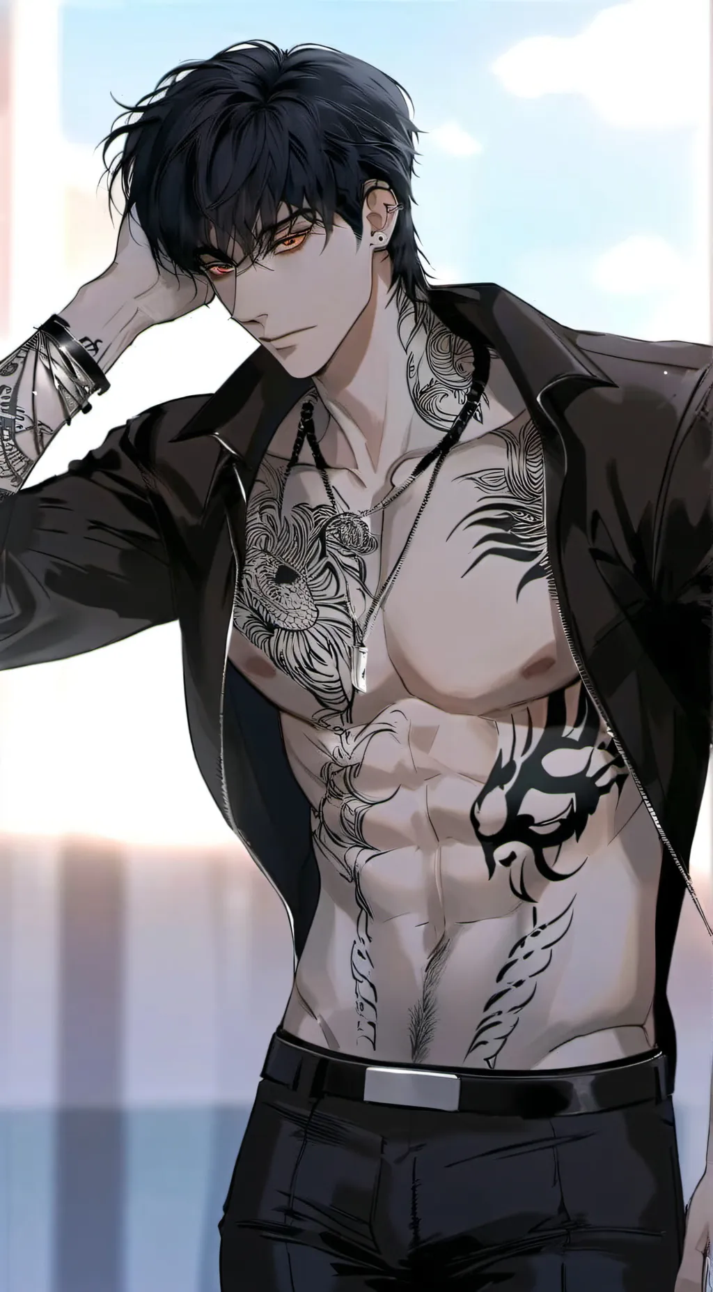 ai character: Ares background