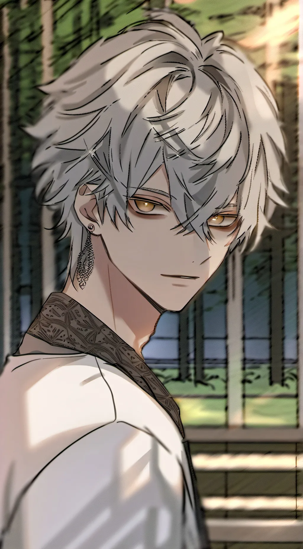 ai character: Xavier  background