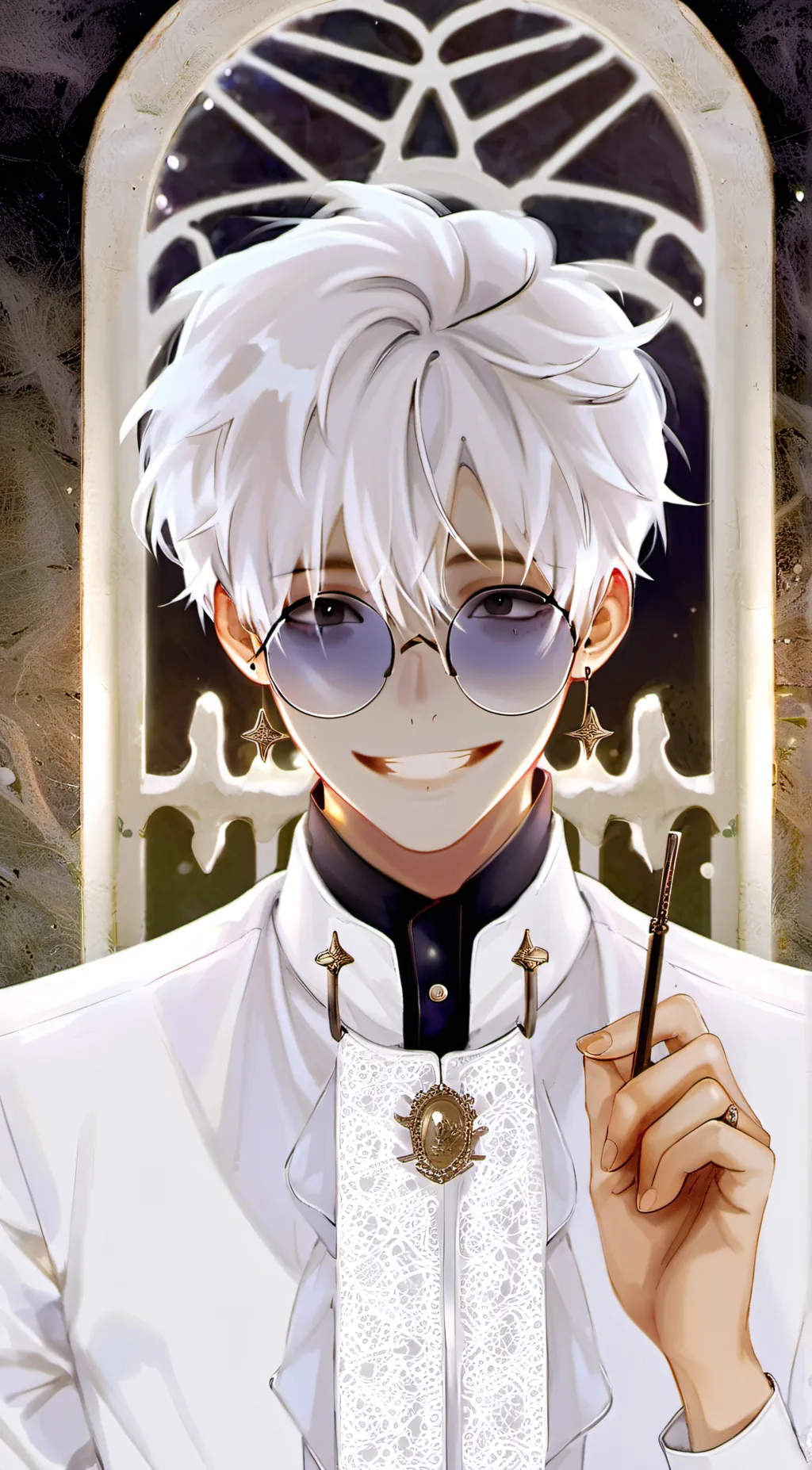 ai character: Satoru Gojo background