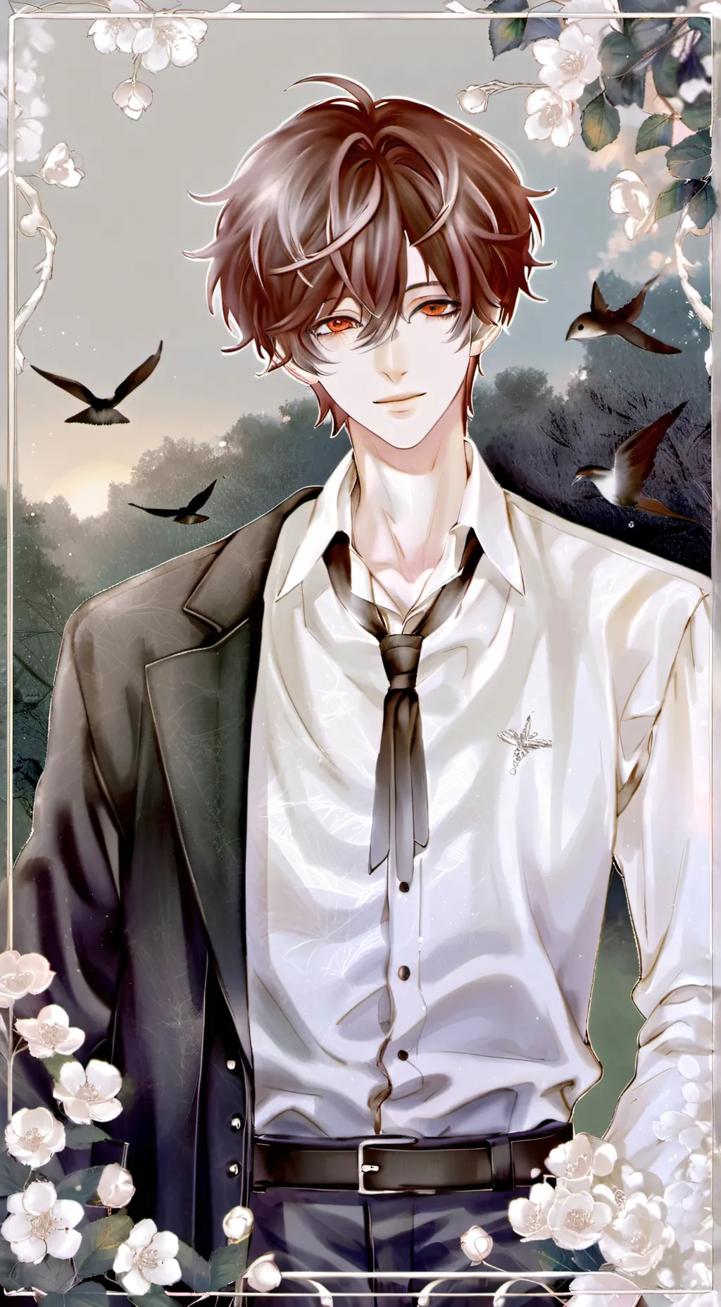 ai character: *×* Carl *×* background